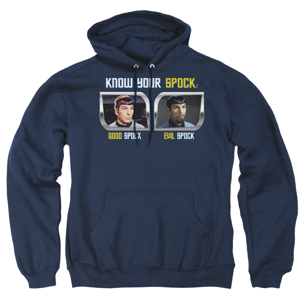 Star Trek Know Your Spock Pullover Hoodie Pullover Hoodie Star Trek