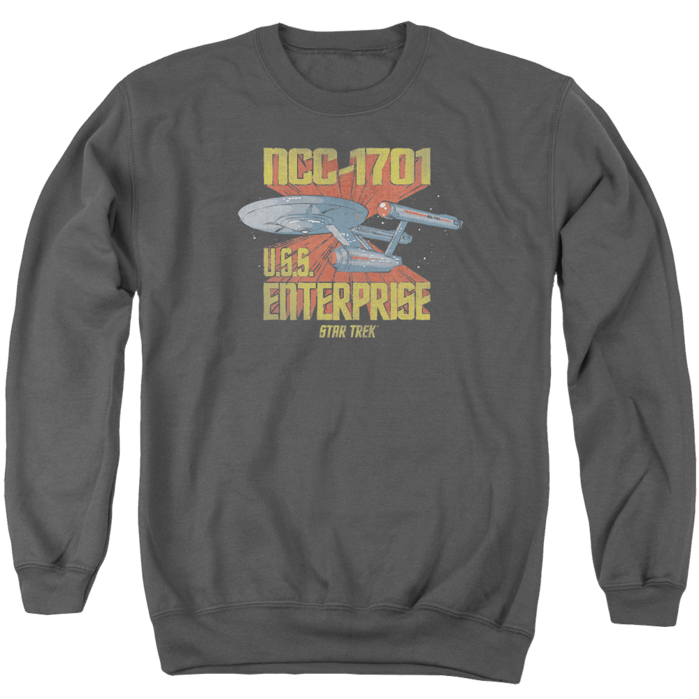 Star Trek Ncc1701 Men's Crewneck Sweatshirt Men's Crewneck Sweatshirt Star Trek