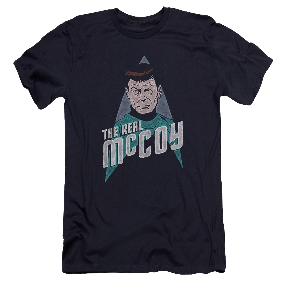 Star Trek The Real Mccoy Men's Premium Slim Fit T-Shirt Men's Premium Slim Fit T-Shirt Star Trek