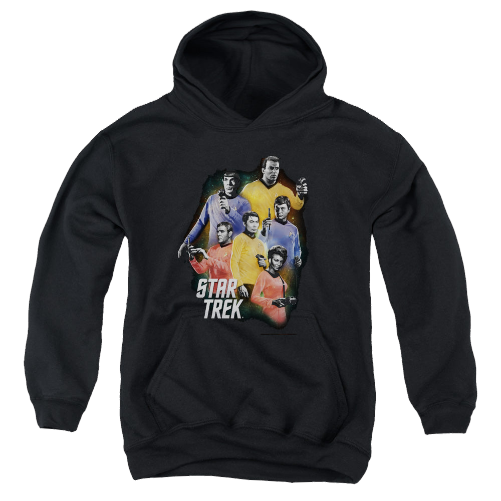 Star Trek The Original Series Galaxy Glow - Youth Hoodie Youth Hoodie (Ages 8-12) Star Trek