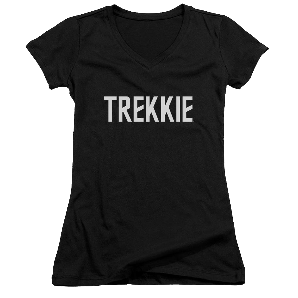 Star Trek Trekkie Juniors V-Neck T-Shirt Juniors V-Neck T-Shirt Star Trek