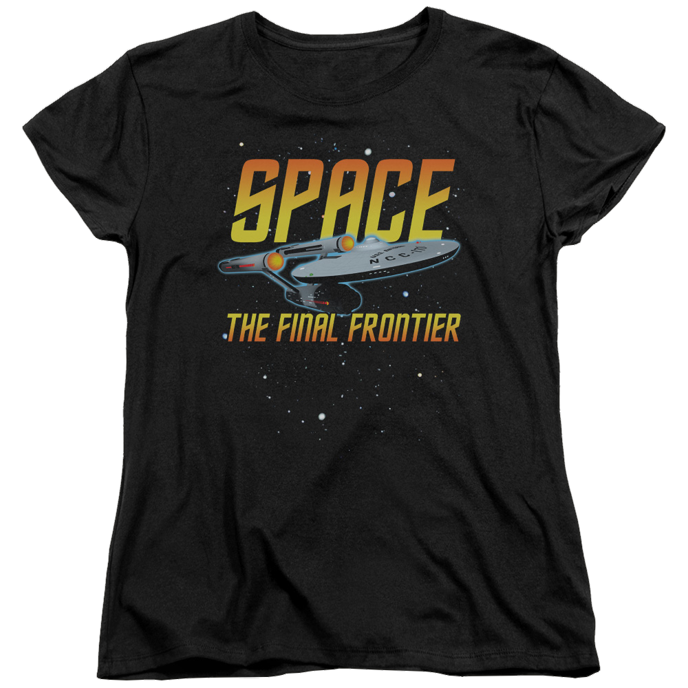 Star Trek Space Women's T-Shirt Women's T-Shirt Star Trek