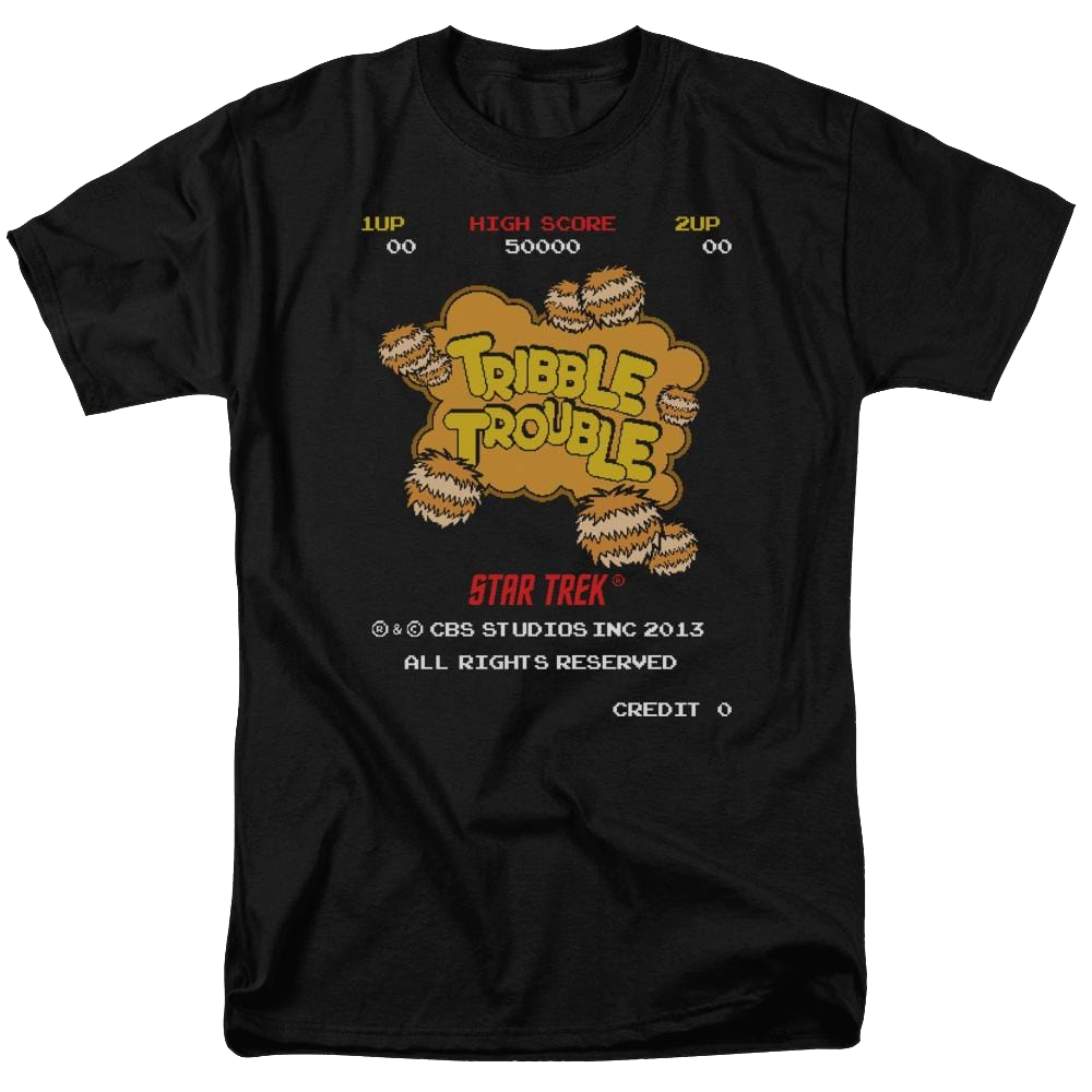 Star Trek Tribble Trouble Men's Regular Fit T-Shirt Men's Regular Fit T-Shirt Star Trek