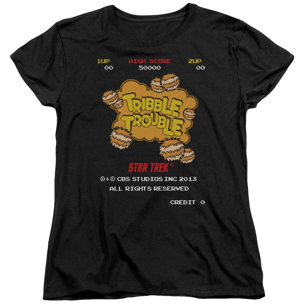 Star Trek Tribble Trouble Women's T-Shirt Women's T-Shirt Star Trek