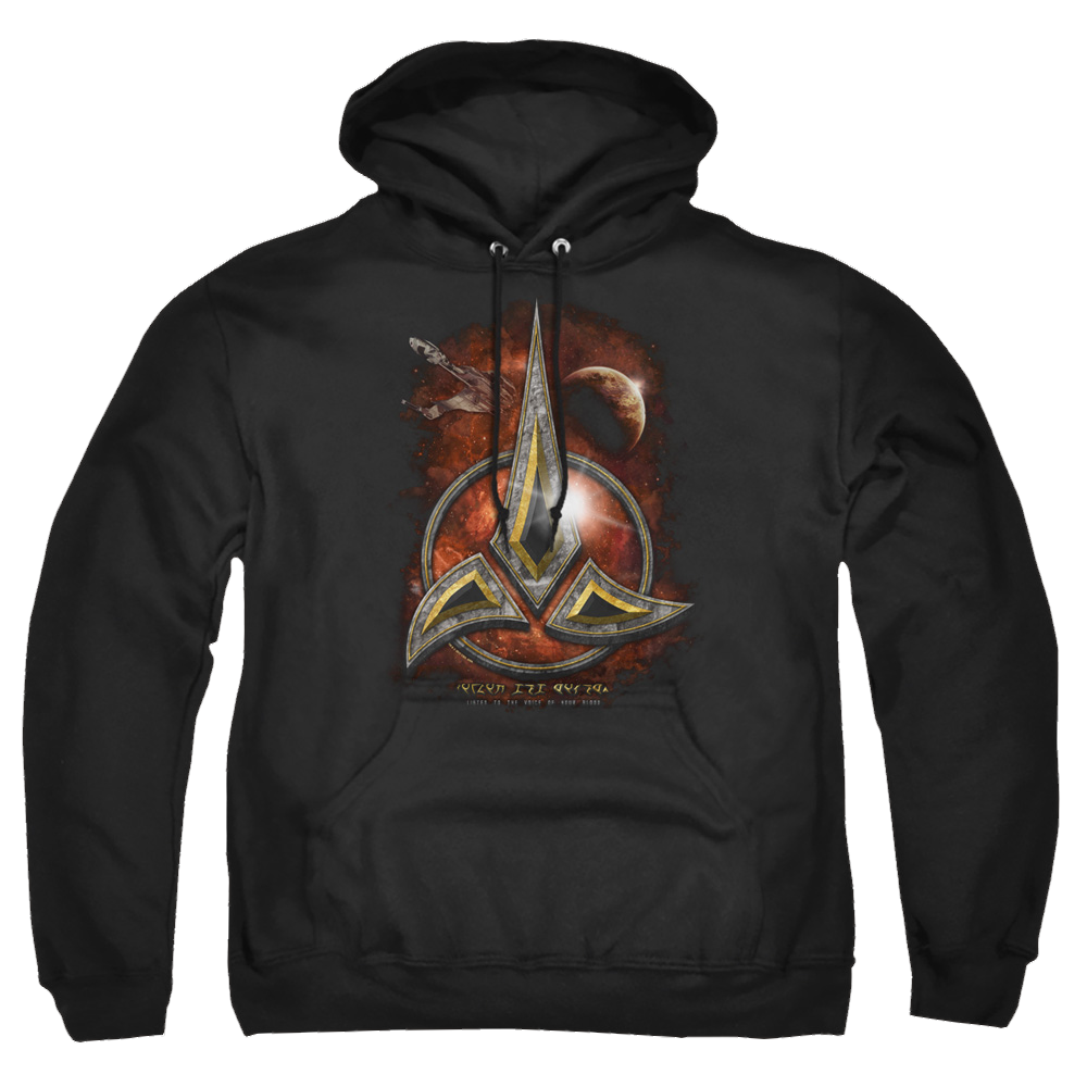 Star Trek Klingon Crest Pullover Hoodie Pullover Hoodie Star Trek