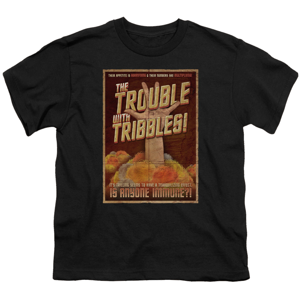 Star Trek The Original Series Tribbles: The Movie - Youth T-Shirt Youth T-Shirt (Ages 8-12) Star Trek
