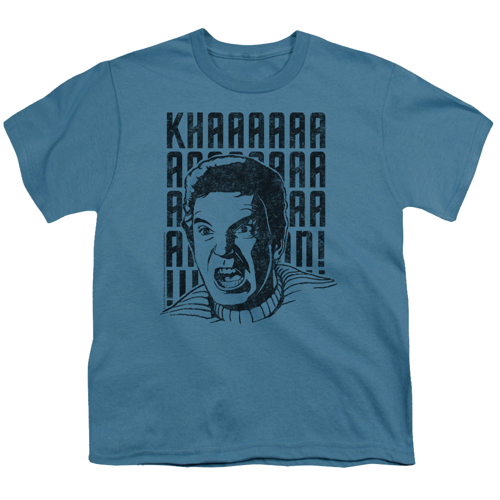 Star Trek Movies Khan Yell - Youth T-Shirt Youth T-Shirt (Ages 8-12) Star Trek