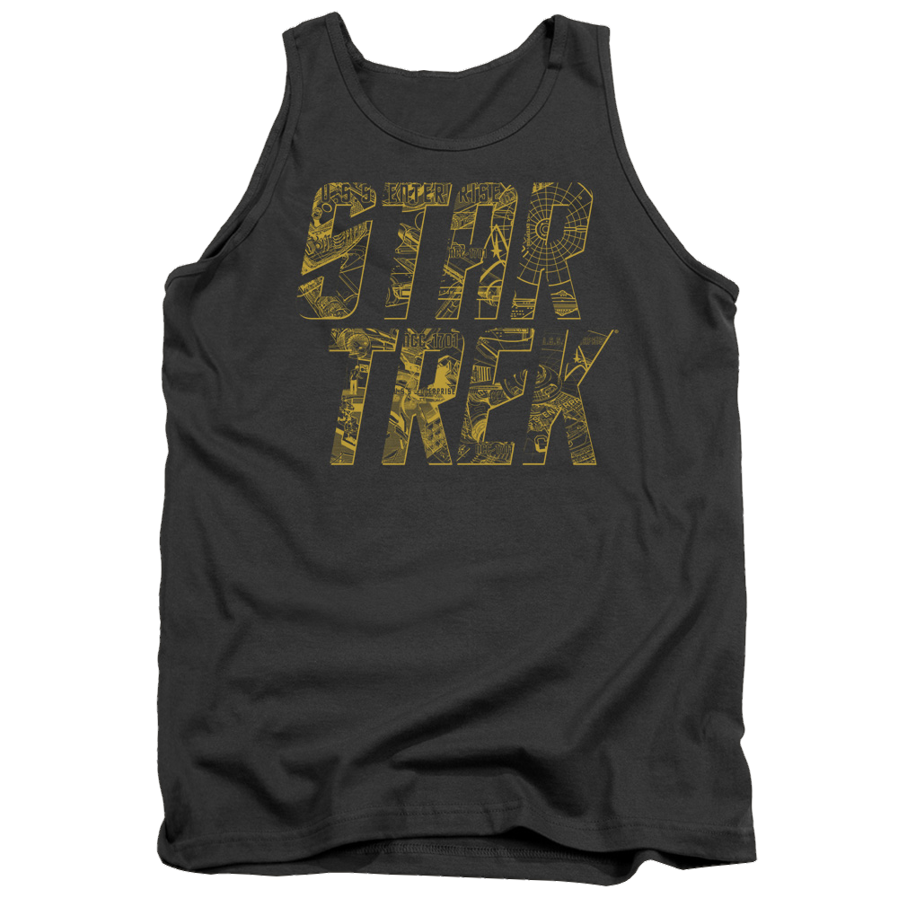 Star Trek Schematic Logo Men's Tank Men's Tank Star Trek