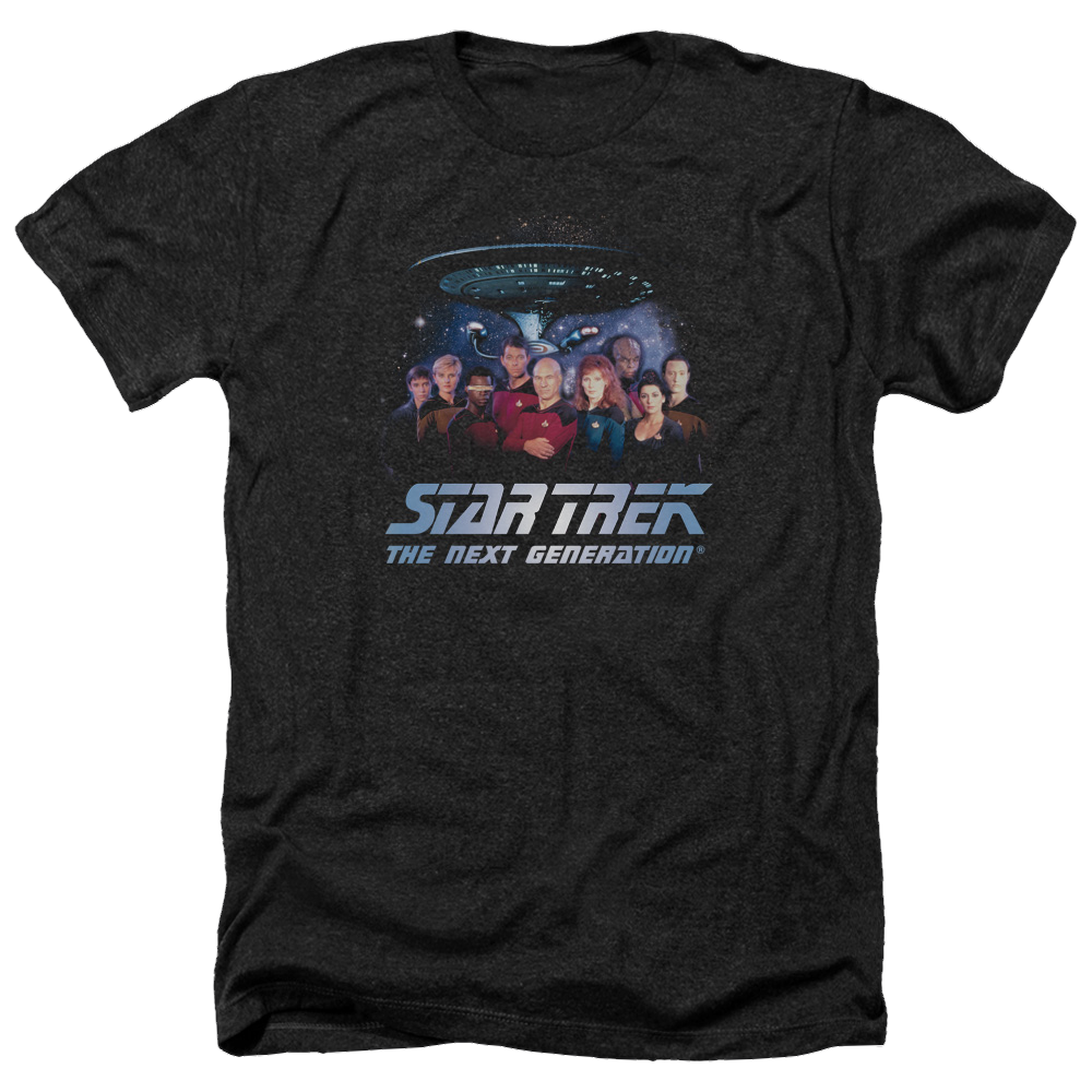 Star Trek Space Group Men's Heather T-Shirt Men's Heather T-Shirt Star Trek
