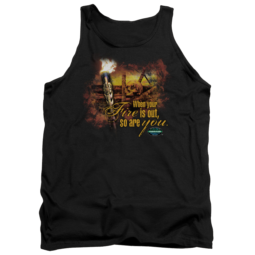 Survivor Fires Out - Men's Tank Top Men's Tank Survivor