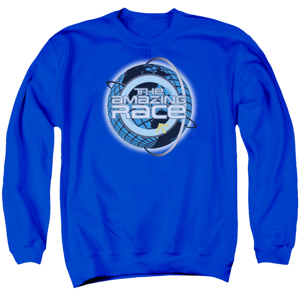 Amazing Race, The Around The Globe - Men's Crewneck Sweatshirt Men's Crewneck Sweatshirt The Amazing Race