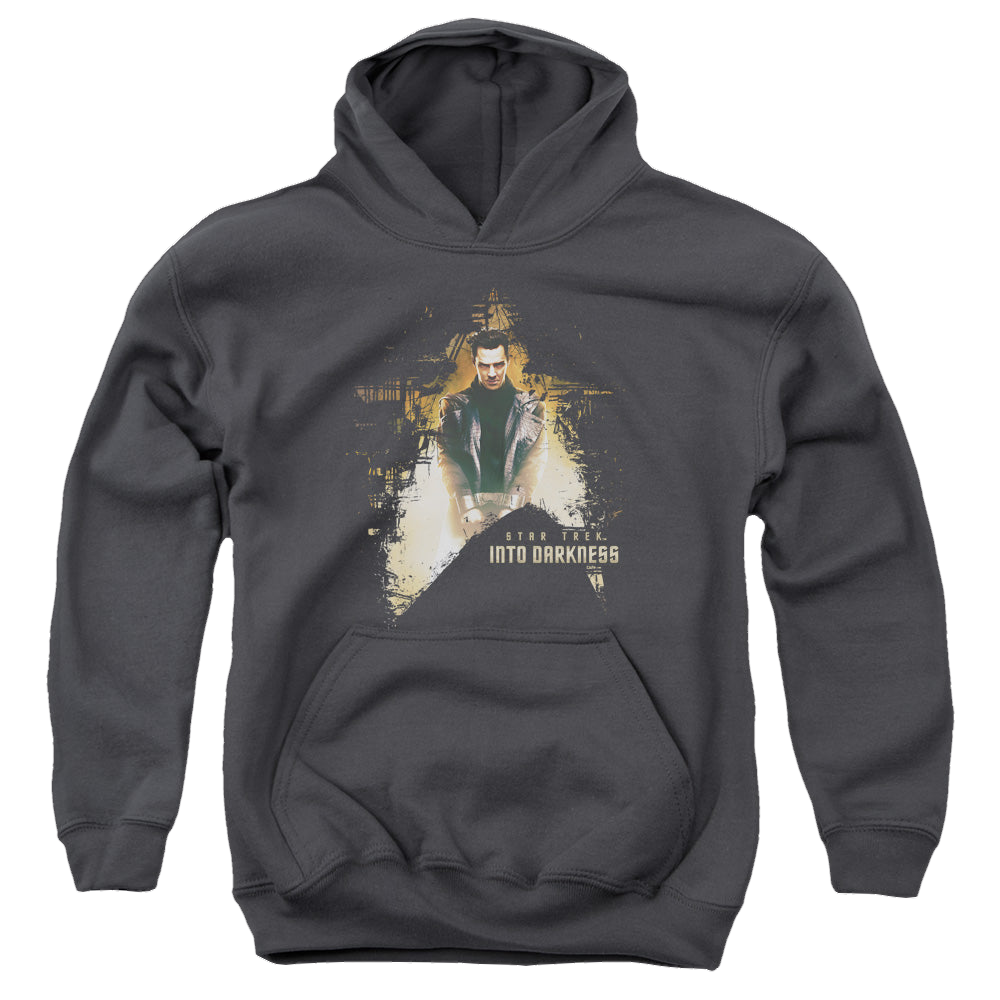 Star Trek Movies Dark Villain - Youth Hoodie Youth Hoodie (Ages 8-12) Star Trek