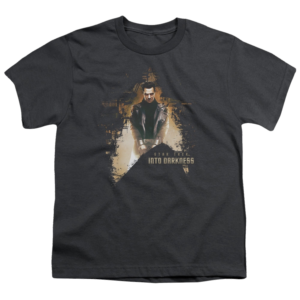 Star Trek Movies Dark Villain - Youth T-Shirt Youth T-Shirt (Ages 8-12) Star Trek