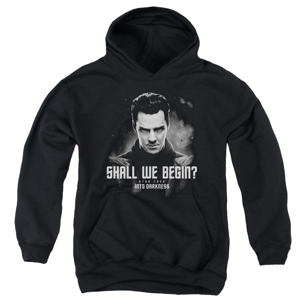 Star Trek Movies Shall We Begin - Youth Hoodie Youth Hoodie (Ages 8-12) Star Trek