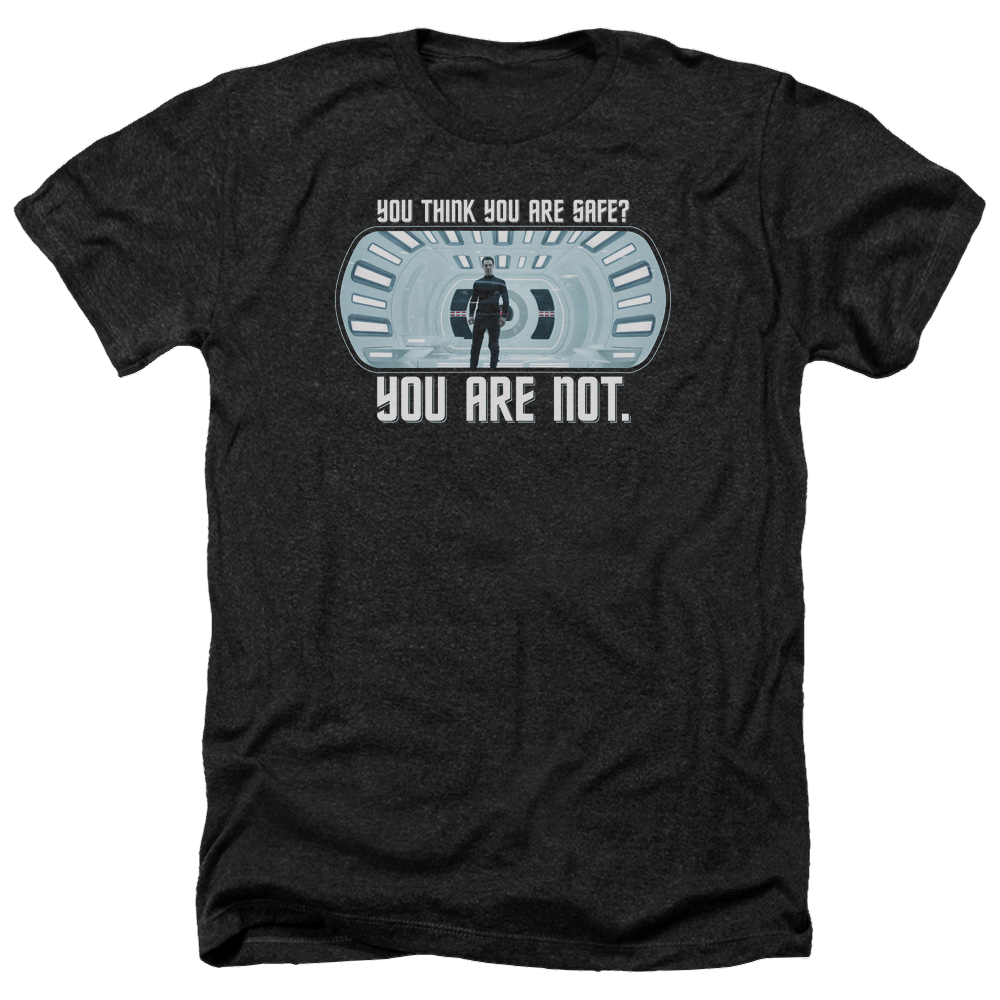 Star Trek Not Safe Men's Heather T-Shirt Men's Heather T-Shirt Star Trek