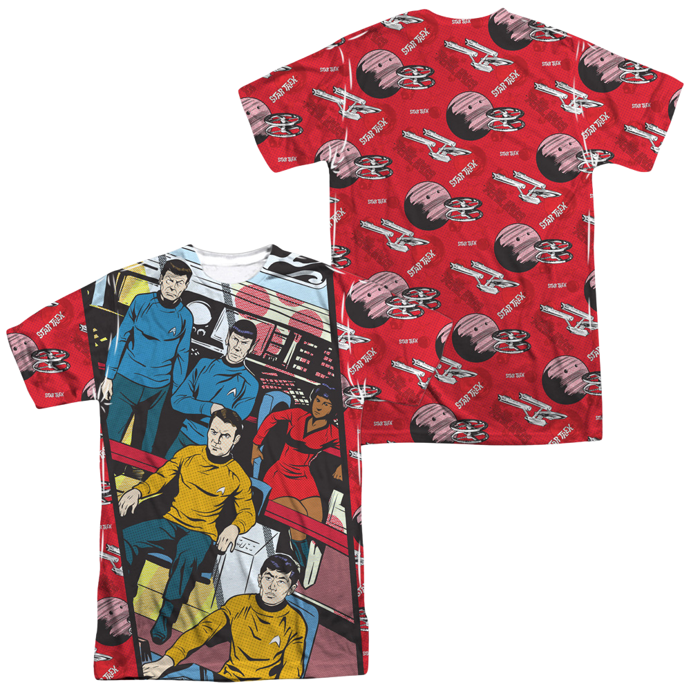 Star Trek Long Panel Men's All Over Print T-Shirt Men's All-Over Print T-Shirt Star Trek