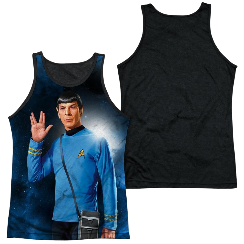 Star Trek Live Long Men's Black Back Tank Men's Black Back Tank Star Trek