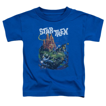 Royal toddler t-shirt with Star Trek Vulcan Battle graphic