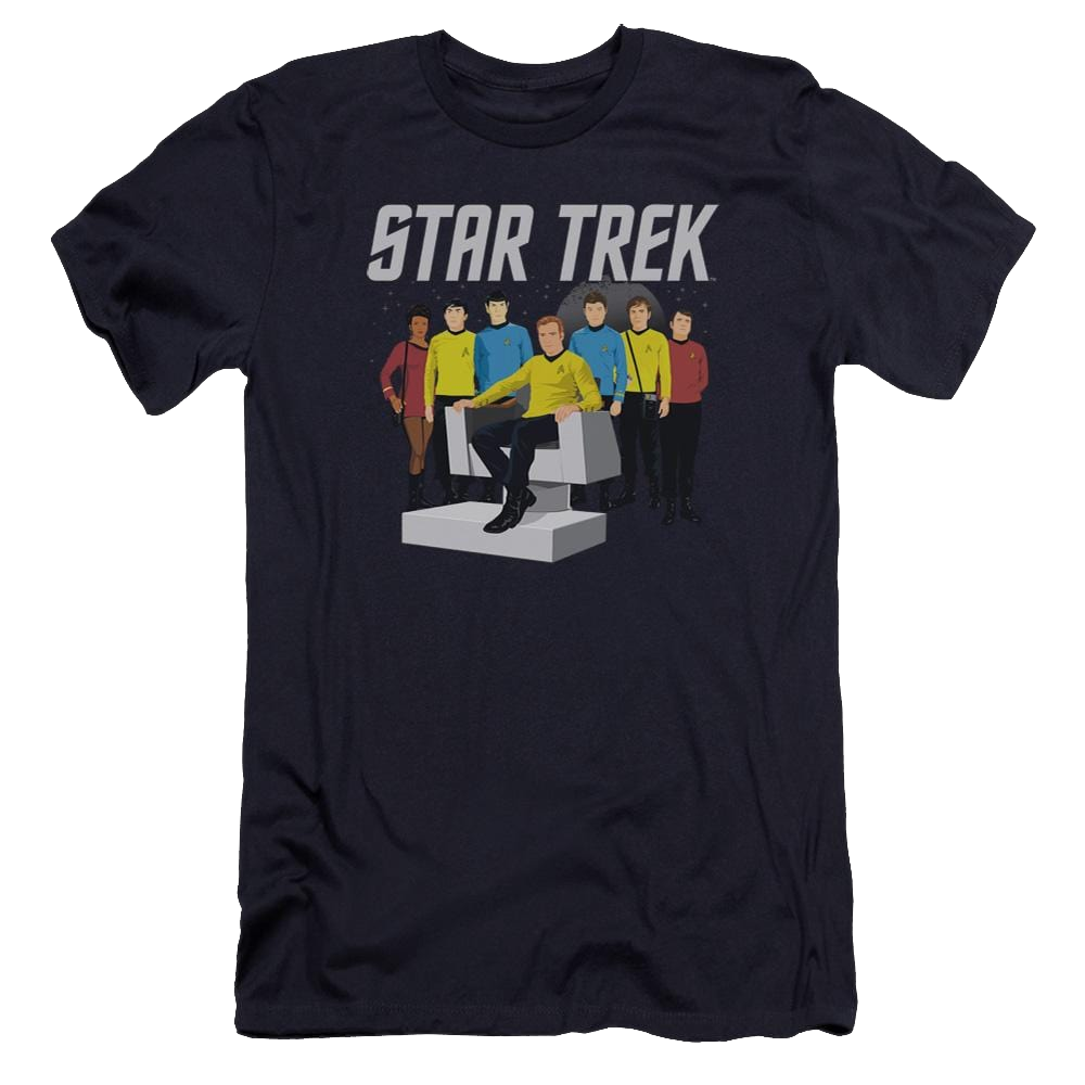 Star Trek Vector Crew Men's Premium Slim Fit T-Shirt Men's Premium Slim Fit T-Shirt Star Trek