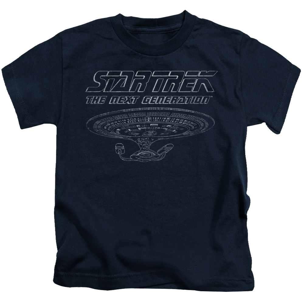 Star Trek The Next Generation Tng Enterprise - Kid's T-Shirt Kid's T-Shirt (Ages 4-7) Star Trek