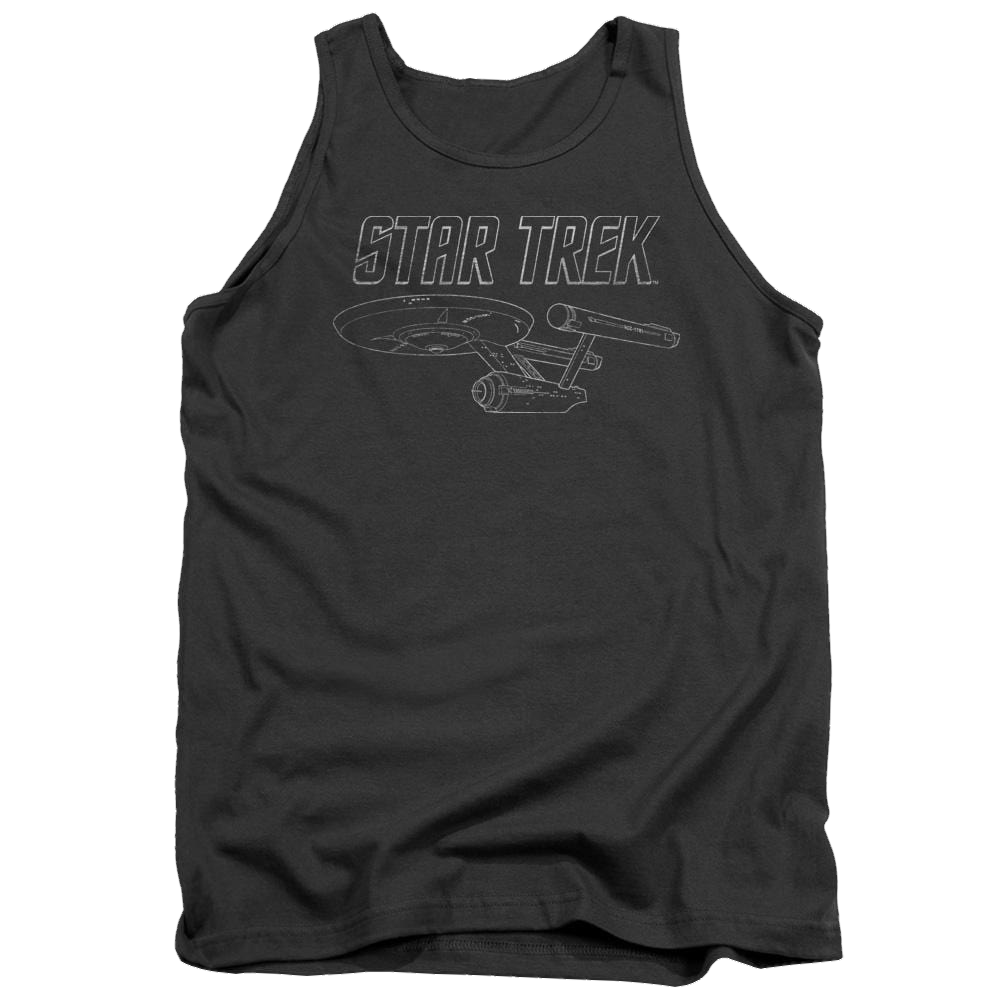 Star Trek Tos Enterprise Men's Tank Men's Tank Star Trek