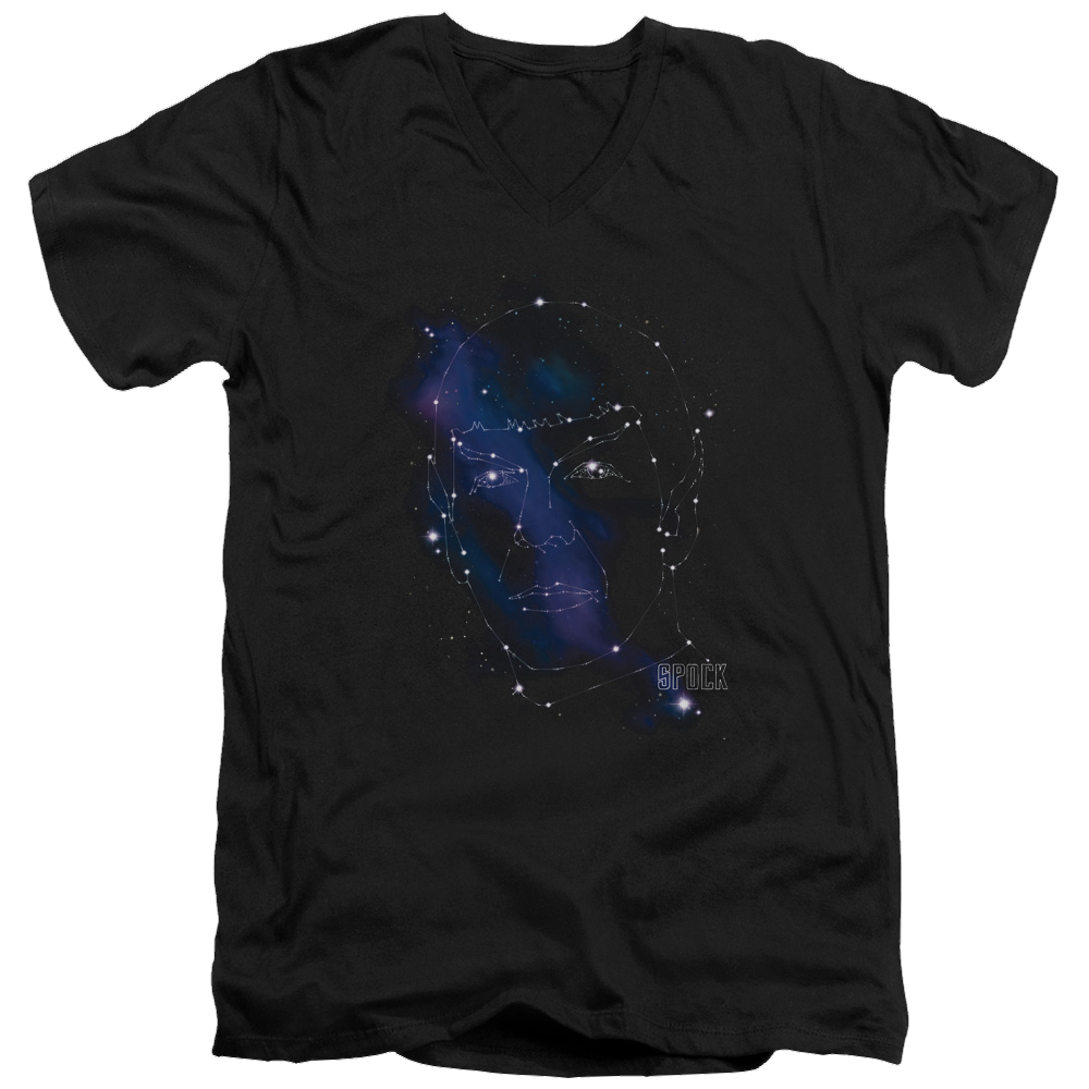 Star Trek Spock Constellations Men's V-Neck T-Shirt Men's V-Neck T-Shirt Star Trek