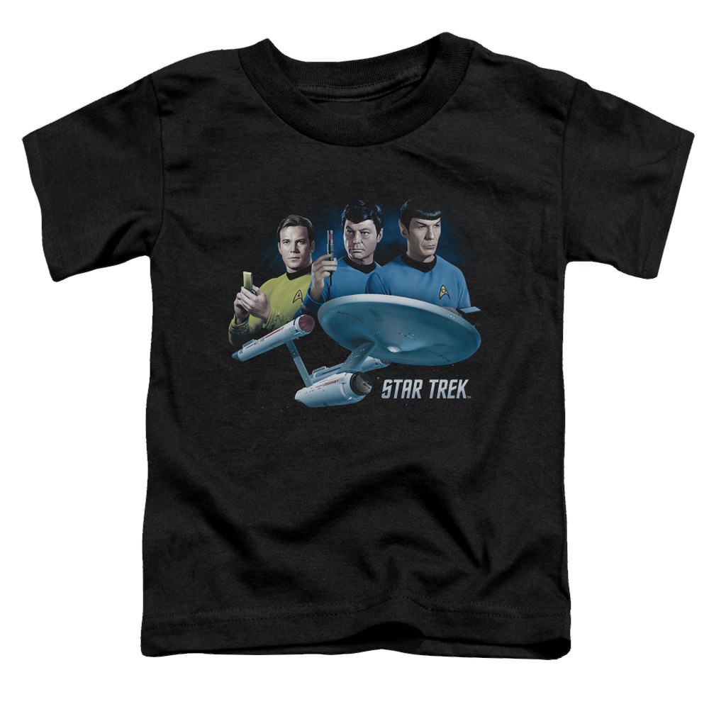 Star Trek Main Three Toddler T-Shirt Toddler T-Shirt Star Trek