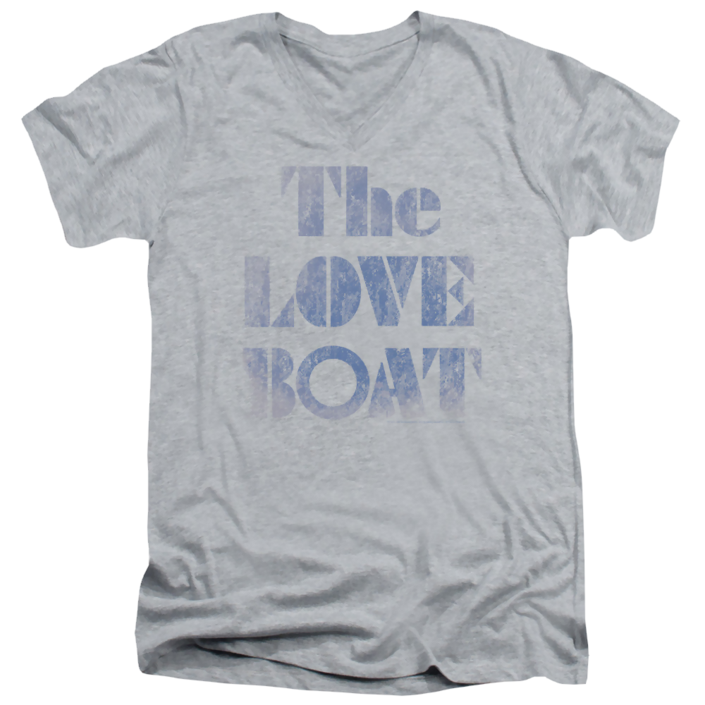 Love Boat, The Distressed - Men's V-Neck T-Shirt Men's V-Neck T-Shirt The Love Boat