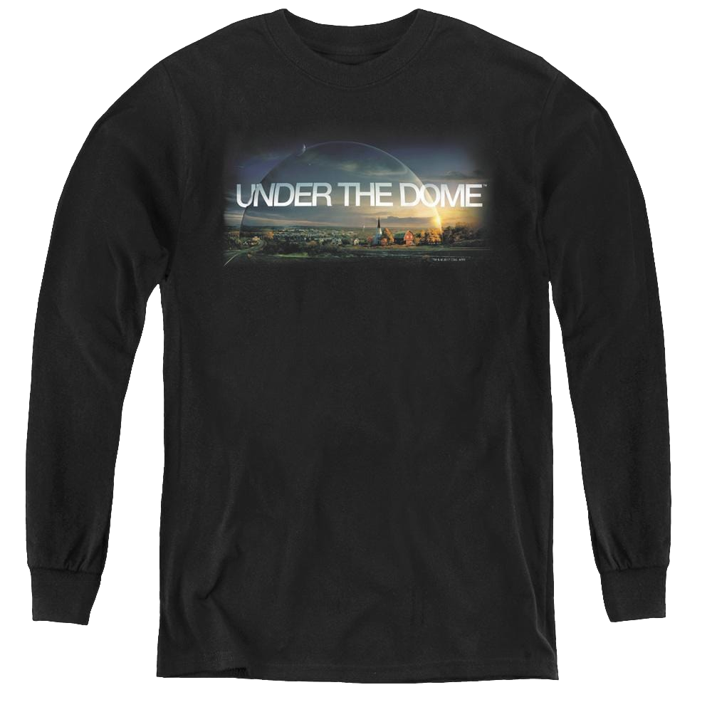 Under The Dome Dome Key Art - Youth Long Sleeve T-Shirt Youth Long Sleeve T-Shirt Under the Dome