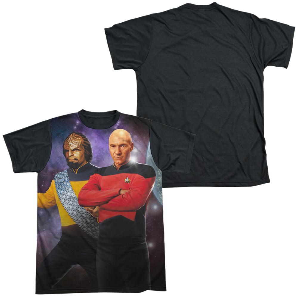 Star Trek The Next Generation Tng - Men's Black Back T-Shirt Men's Black Back T-Shirt Star Trek