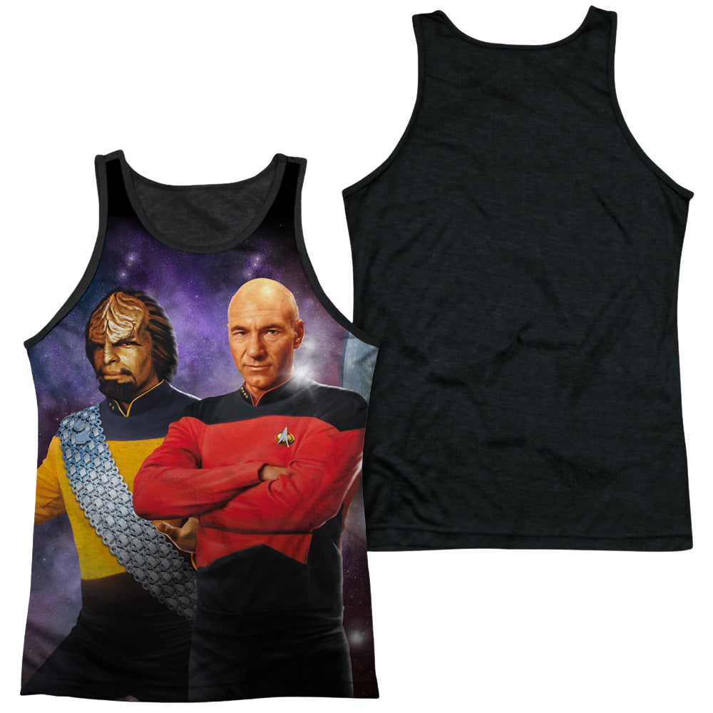 Star Trek The Next Generation Tng - Men's Black Back Tank Top Men's Black Back Tank Star Trek