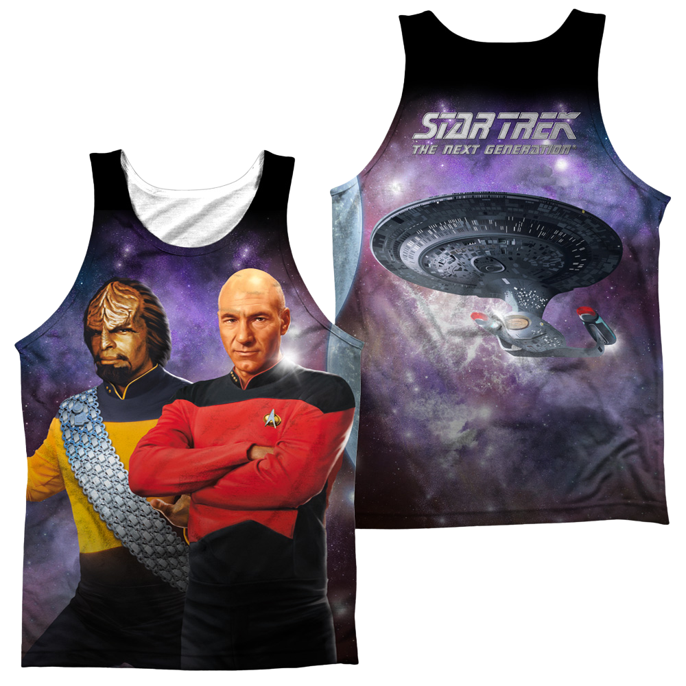 Star Trek TNG F/B - Men's All Over Print Tank Top Men's All Over Print Tank Star Trek