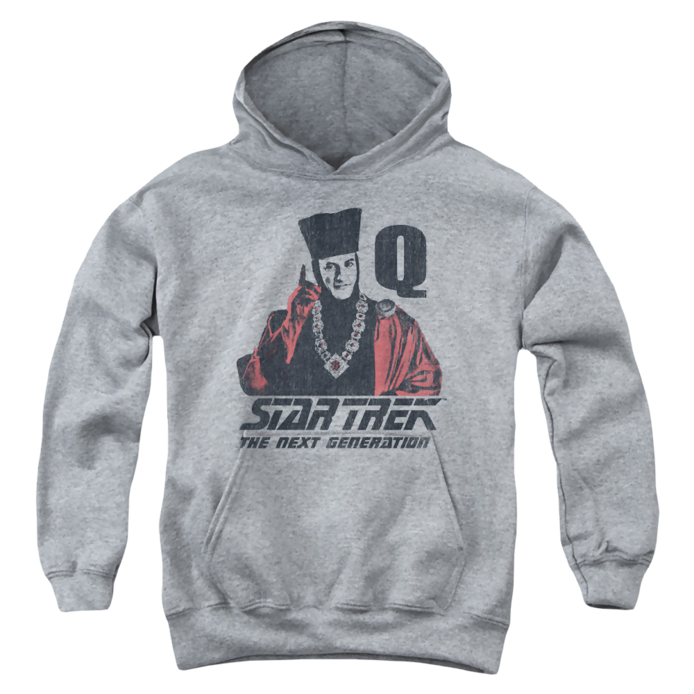 Star Trek The Next Generation Q Point - Youth Hoodie Youth Hoodie (Ages 8-12) Star Trek