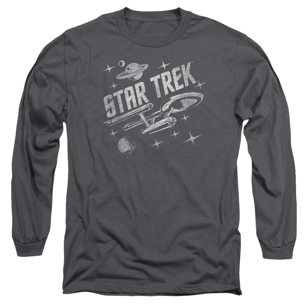 Star Trek Through Space Men's Long Sleeve T-Shirt Men's Long Sleeve T-Shirt Star Trek