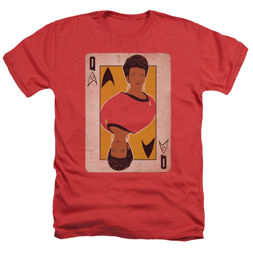 Star Trek Tos Queen Men's Heather T-Shirt Men's Heather T-Shirt Star Trek