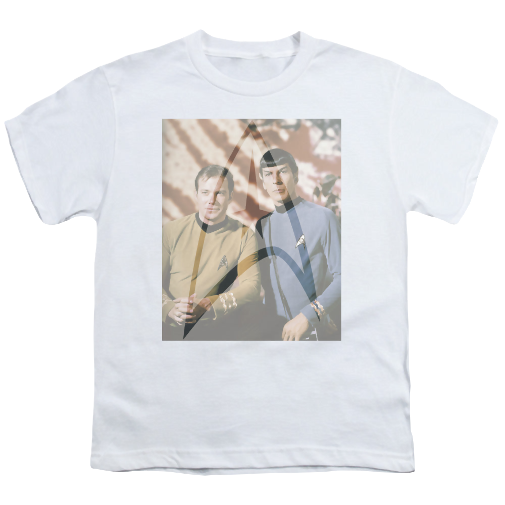 Star Trek The Original Series Classic Duo - Youth T-Shirt Youth T-Shirt (Ages 8-12) Star Trek