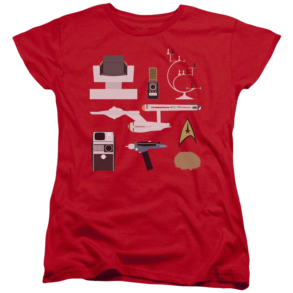 Star Trek Tos Gift Set Women's T-Shirt Women's T-Shirt Star Trek
