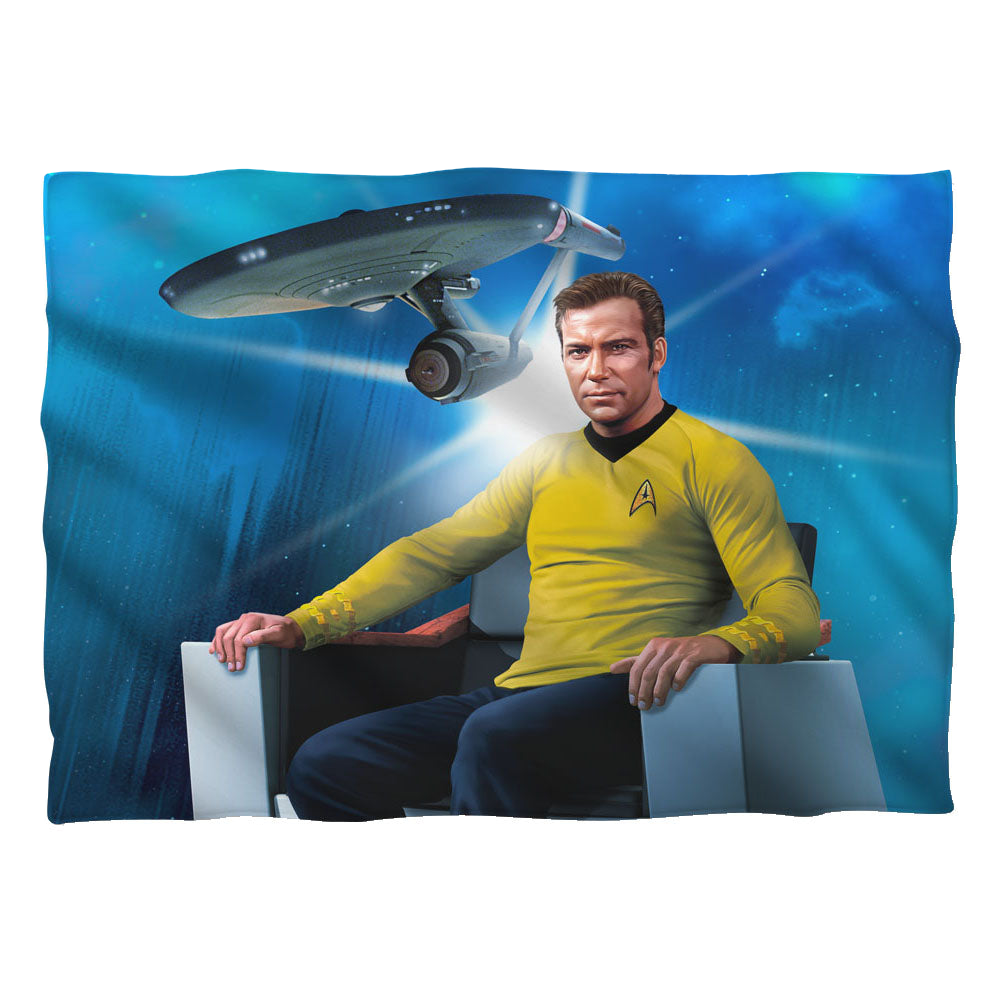 Star Trek The Original Series Captains Chair - Pillow Case Pillow Cases Star Trek