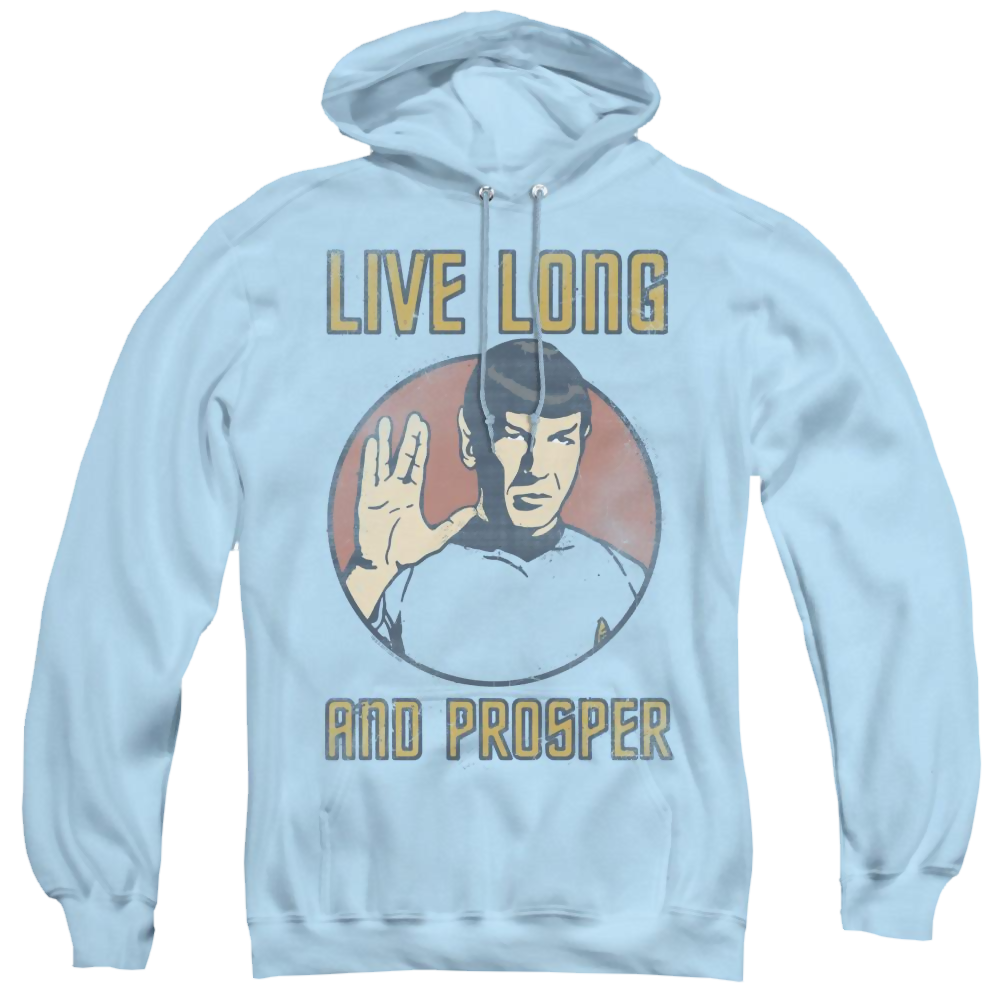 Star Trek The Original Series Long Life - Pullover Hoodie Pullover Hoodie Star Trek