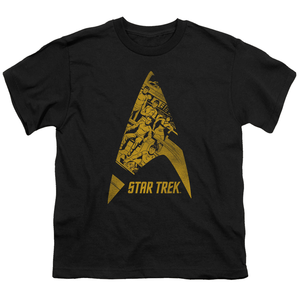 Star Trek The Original Series Delta Crew - Youth T-Shirt Youth T-Shirt (Ages 8-12) Star Trek
