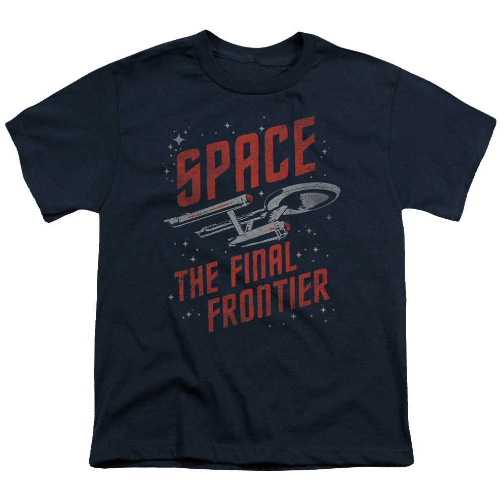 Star Trek The Original Series Space Travel - Youth T-Shirt Youth T-Shirt (Ages 8-12) Star Trek