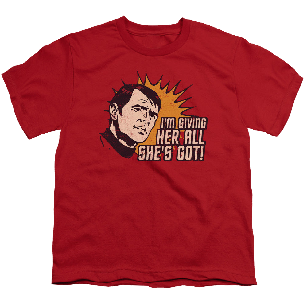 Star Trek The Original Series Everything - Youth T-Shirt Youth T-Shirt (Ages 8-12) Star Trek