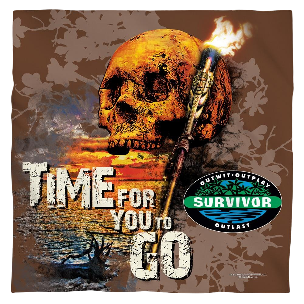 Survivor - Time To Go Bandana Bandanas Survivor
