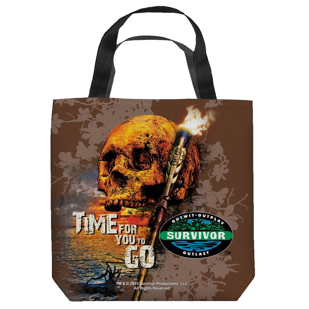 Survivor Time To Go - Tote Bag Tote Bags Survivor