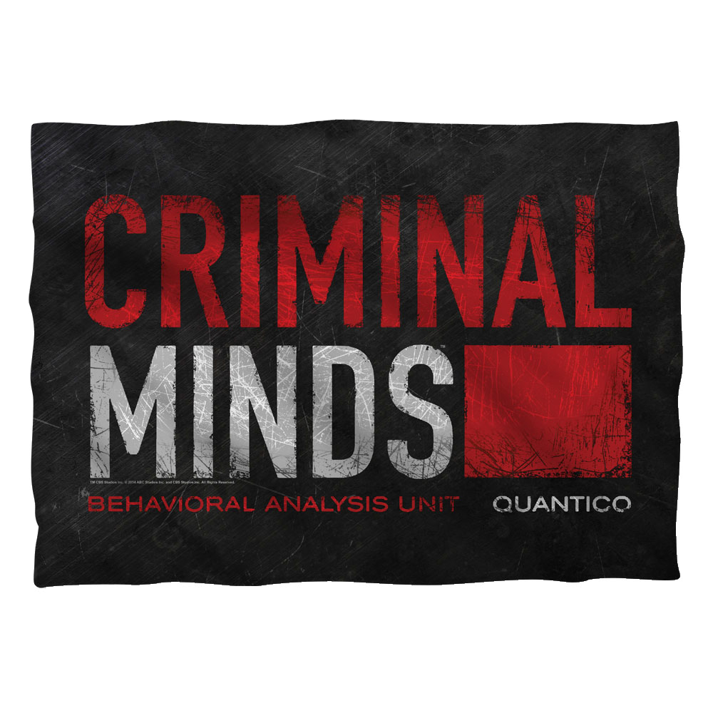 Criminal Minds Logo - Pillow Case Pillow Cases Criminal Minds