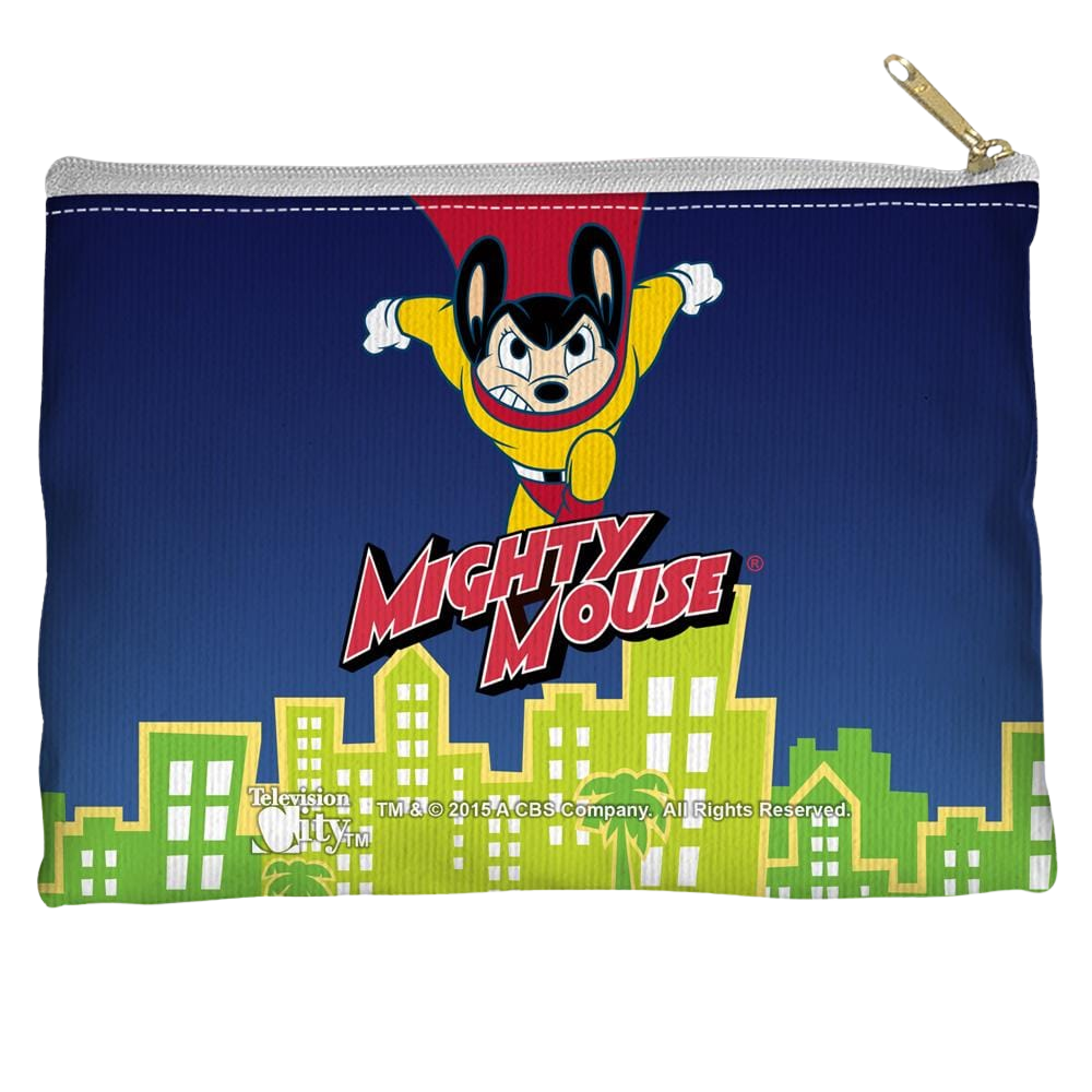 Mighty Mouse City Watch - Straight Bottom Accessory Pouch Straight Bottom Accessory Pouches Mighty Mouse