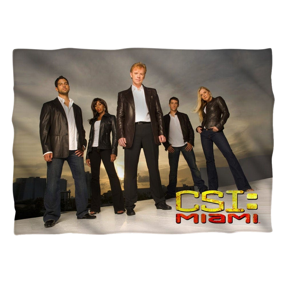 CSI Miami Cast - Pillow Case Pillow Cases CSI