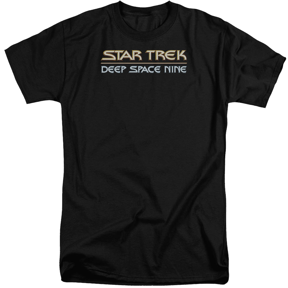 Star Trek Deep Space Nine Deep Space Nine Logo - Men's Tall Fit T-Shirt Men's Tall Fit T-Shirt Star Trek