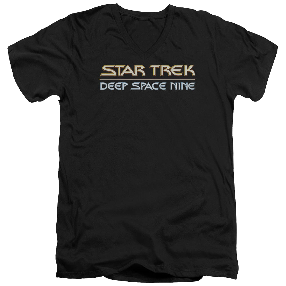 Star Trek Deep Space Nine Deep Space Nine Logo - Men's V-Neck T-Shirt Men's V-Neck T-Shirt Star Trek