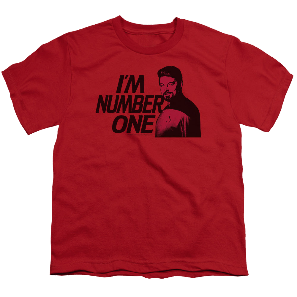 Star Trek The Next Generation Im Number One - Youth T-Shirt Youth T-Shirt (Ages 8-12) Star Trek